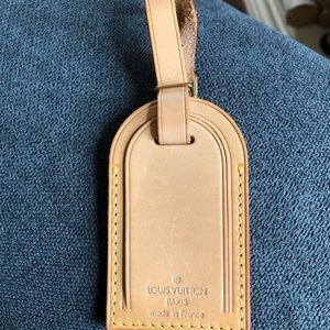 Louis Vuitton authentic Luggage Tag Accessories